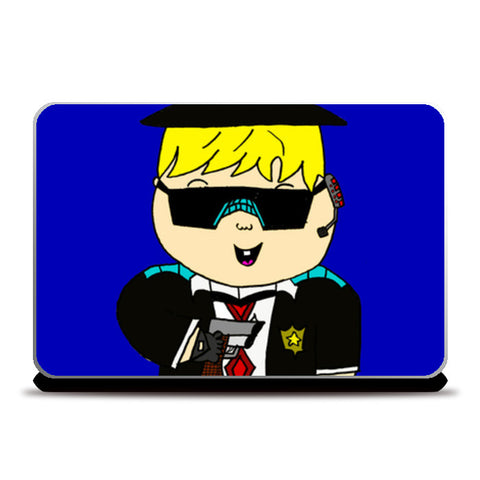 Secret Agent Laptop Skins
