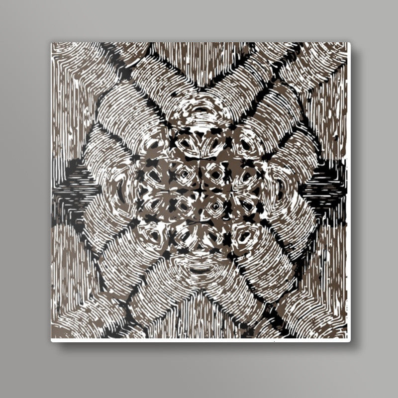 Abstract Illusion Square Art Prints