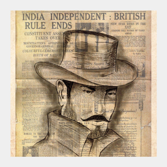 Bhagat Singh Square Art Prints