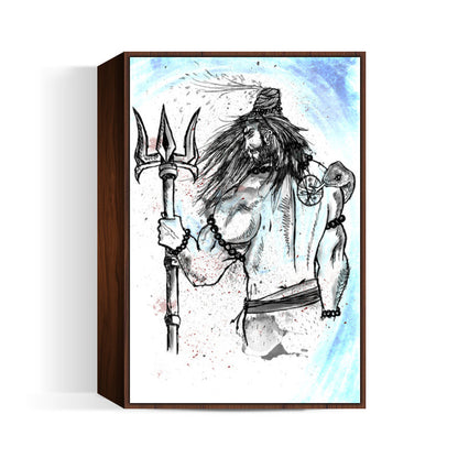 Warrior Shiva Wall Art