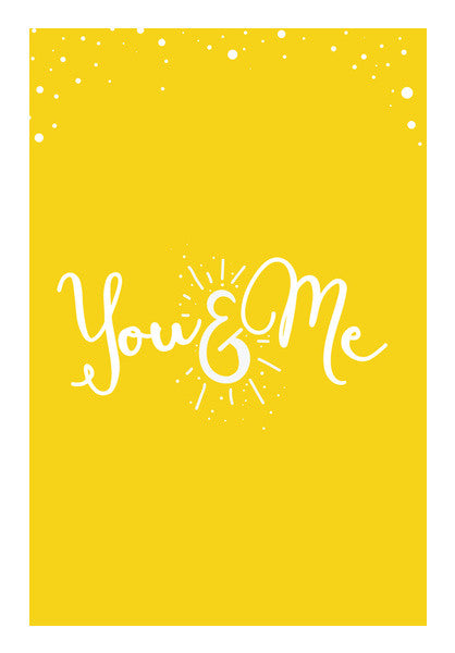 you and me Wall Art