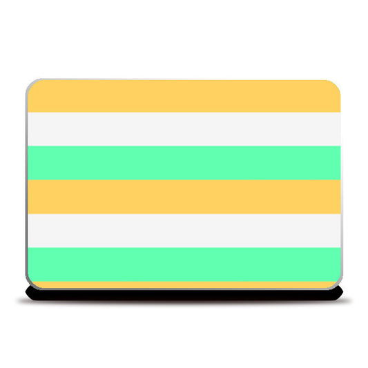 India | National Flag | Minimal | Pattern Laptop Skins