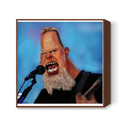 James Hetfield Metallica Caricature Artwork