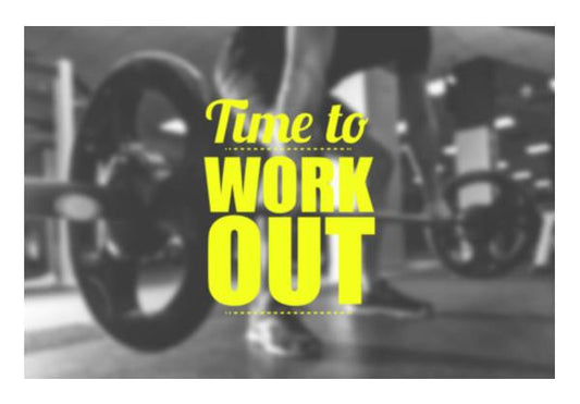 PosterGully Specials, Workout Motivation Wall Art