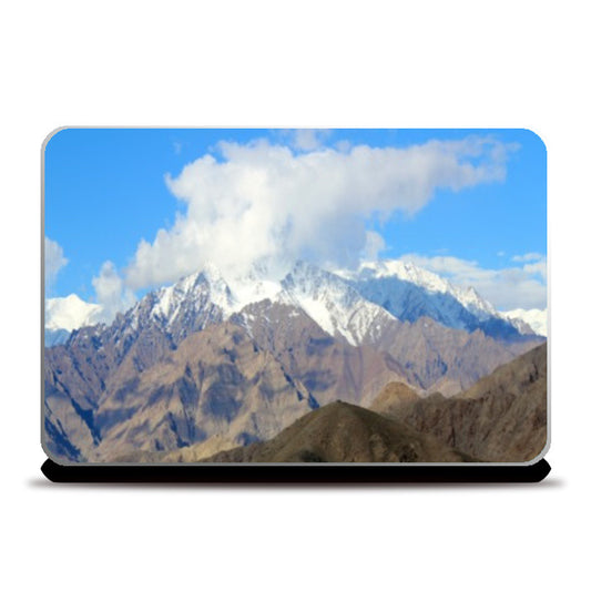 Laptop Skins, Snow Covered Mountains Landscape  Laptop Skins
