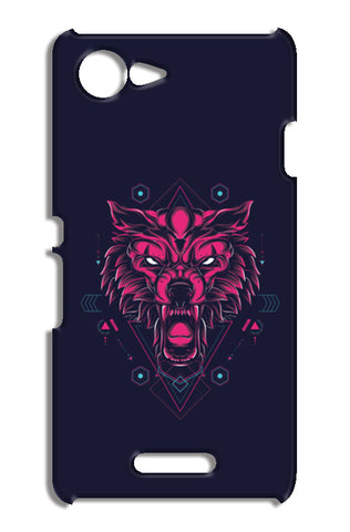 The Wolf Sony Xperia E3 Cases
