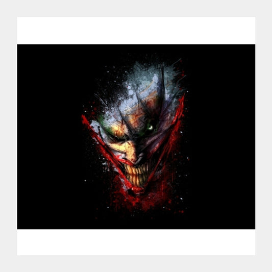 Square Art Prints, Joker Square Art Prints