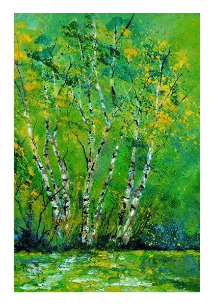 Birchtrees 4551 Art PosterGully Specials