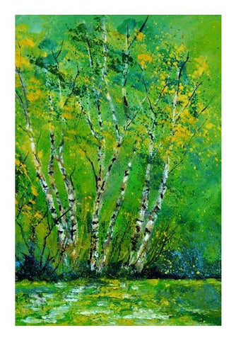 PosterGully Specials, Birchtrees 4551 Wall Art