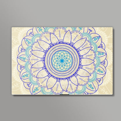 Bohemian desi pattern doddle Wall Art