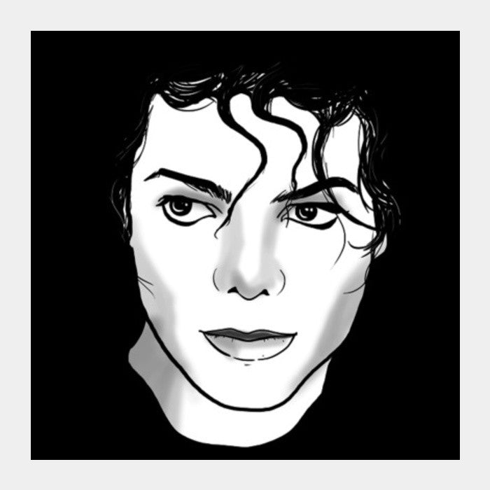 Square Art Prints, Michael jackson Square Art Prints
