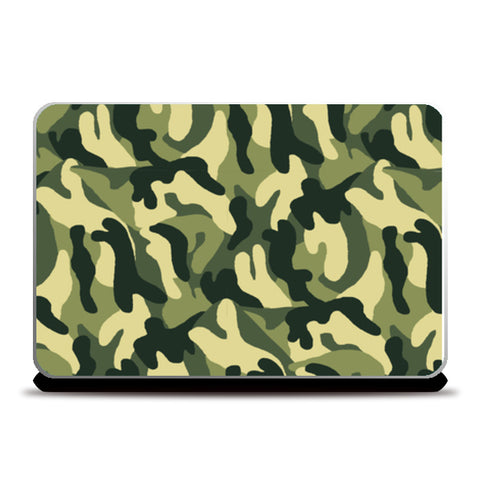 Camouflage Green  Laptop Skins