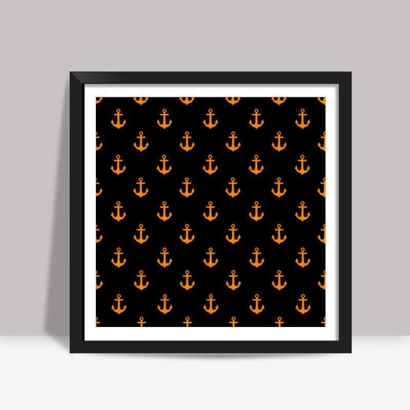 Anchors 3 Square Art Prints
