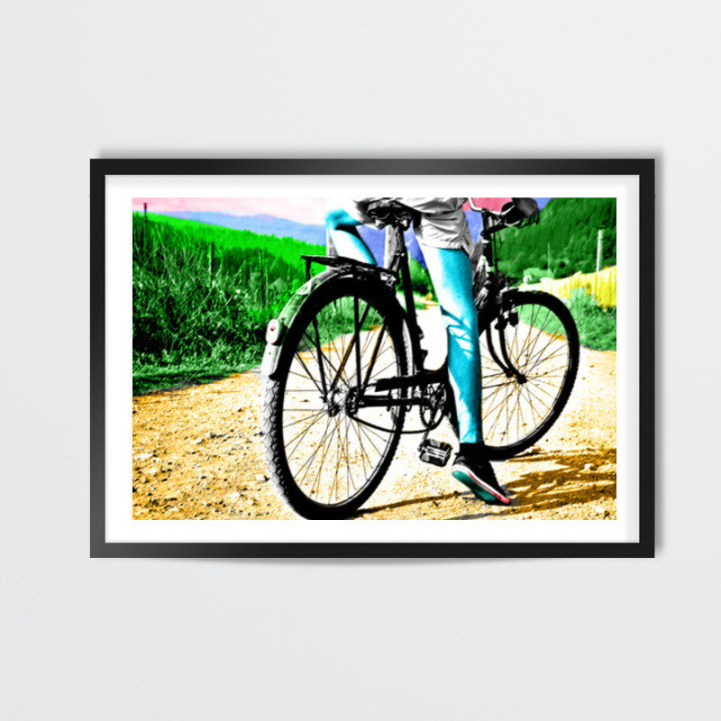 Cyclist Wall Art