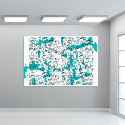 little huts Wall Art