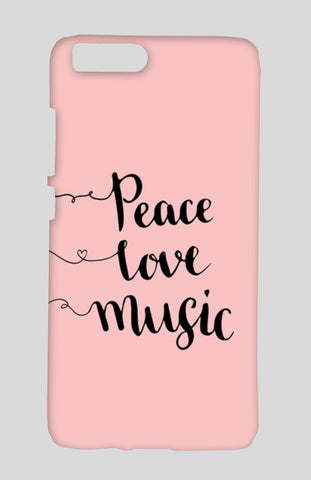 Peace Love Music Xiaomi Mi-6 Cases