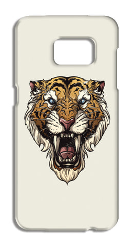 Saber Toothed Tiger Samsung Galaxy S7 Edge Cases