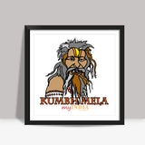 kumbhmela Square Art Prints