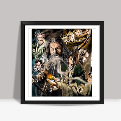 The Hobbit Square Art Prints