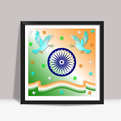 Republic Day Square Art Prints