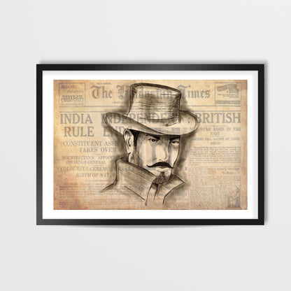 Bhagat Singh 2 Wall Art