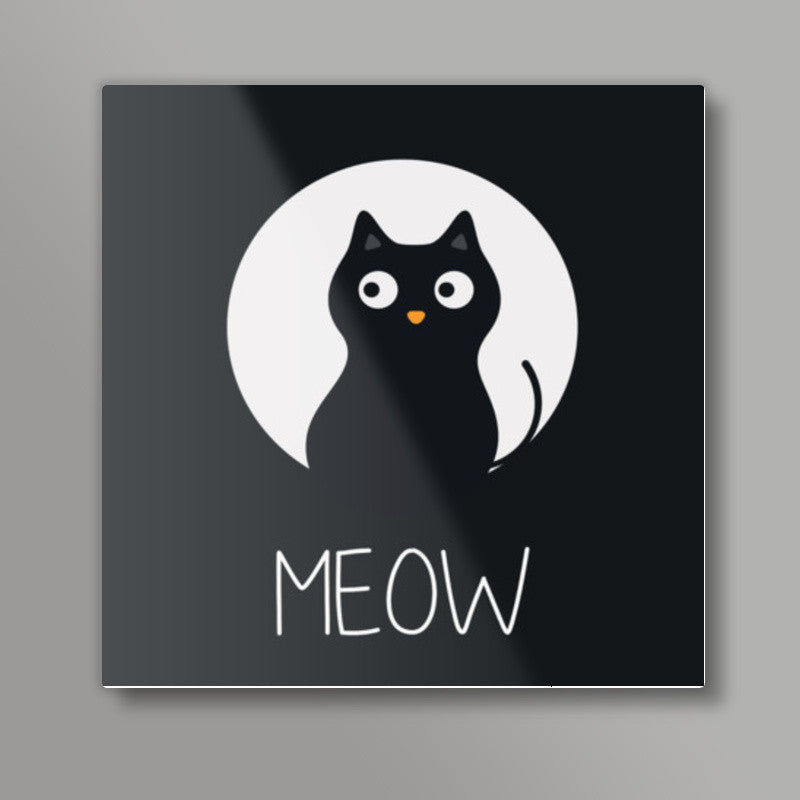 MEOW Square Art Prints