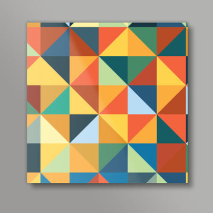 Colors & Patterns Square Art Prints