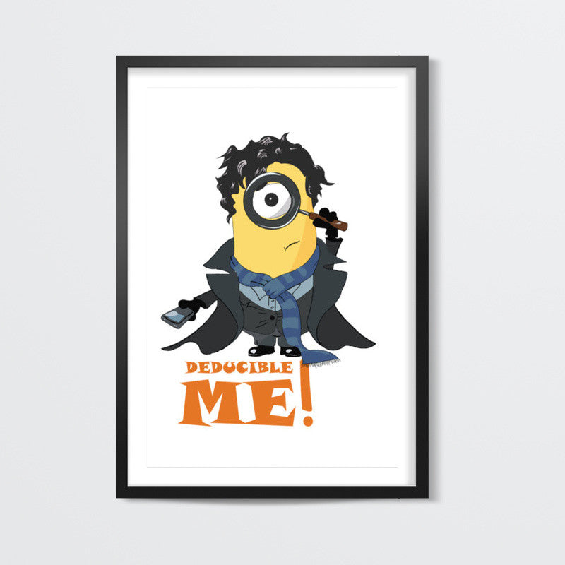 Minion, Sherlock Avatar, Despicable Me, Cool T-shirt Wall Art