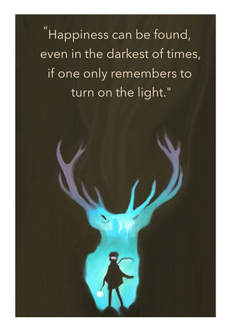 Harry Potter Quote Art PosterGully Specials