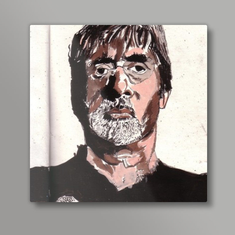 Bollywood superstar Amitabh Bachchan excelled in his role as a controversial leader in Sarkar Square Art Prints