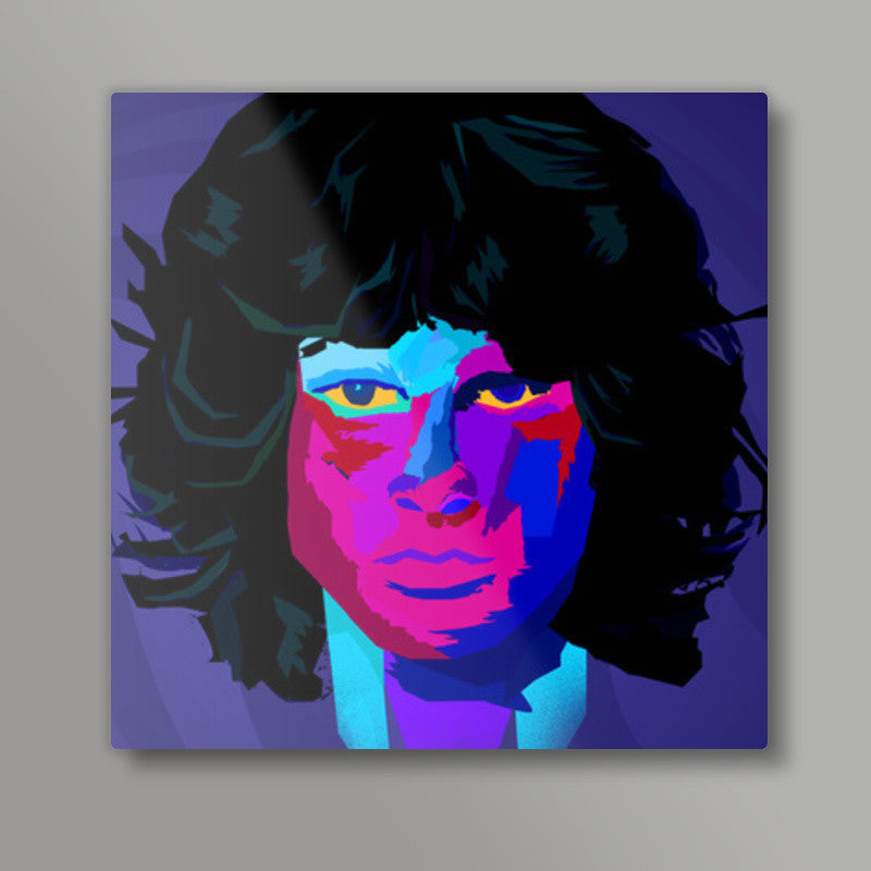 Jim Morrison POP Square Art Prints