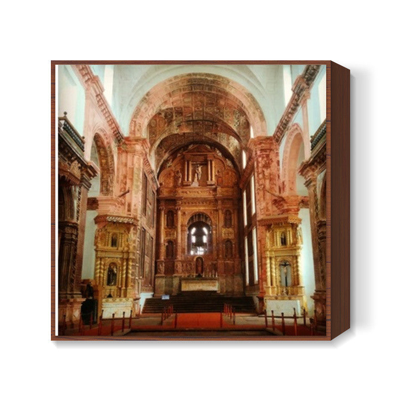 St. Francis of Asisi, Goa Square Art Prints
