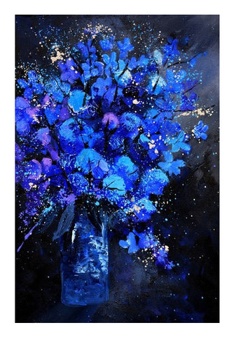 Wall Art, blue still life 4561 Wall Art