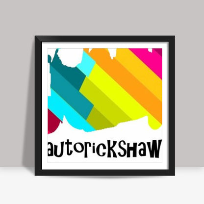 autorickshaw Square Art Prints