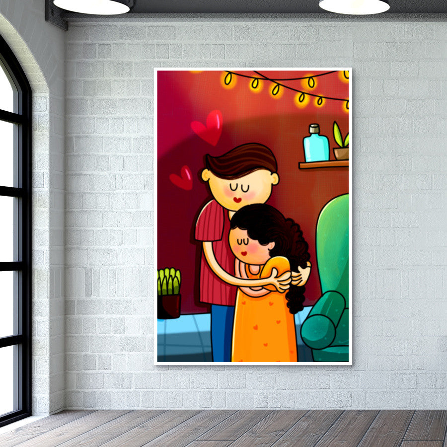 US (The Warm Hug) Wall Art