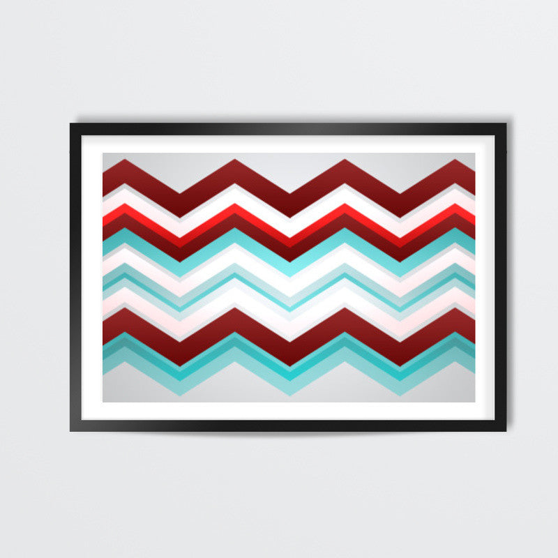 Chevron Blend Wall Art