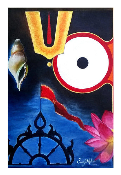 Lord Jagannath Wall Art