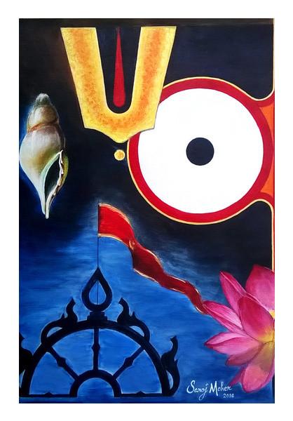 PosterGully Specials, Lord Jagannath Wall Art