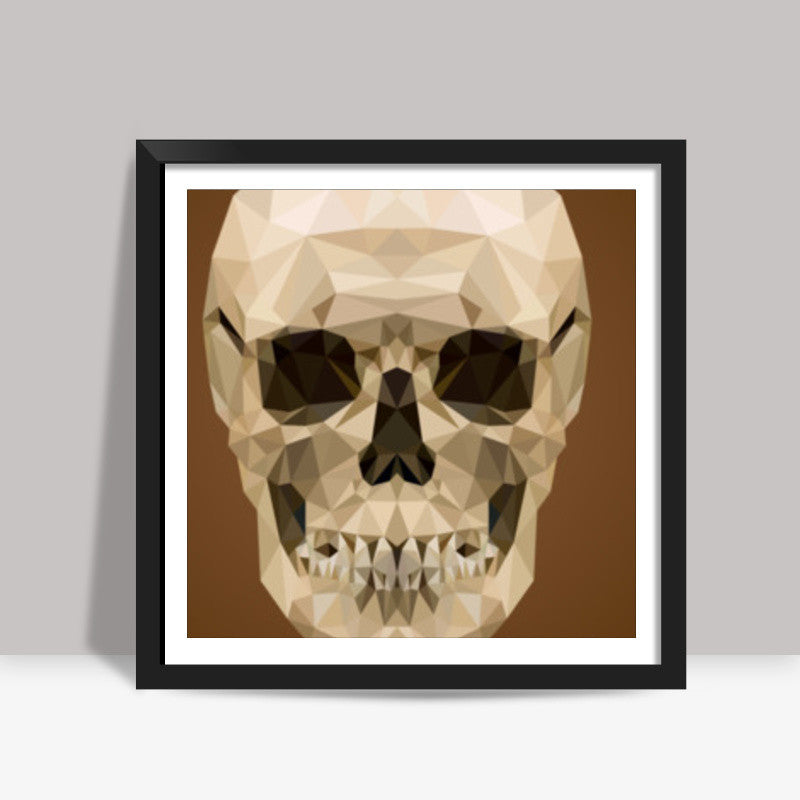 Skull Square Art Prints