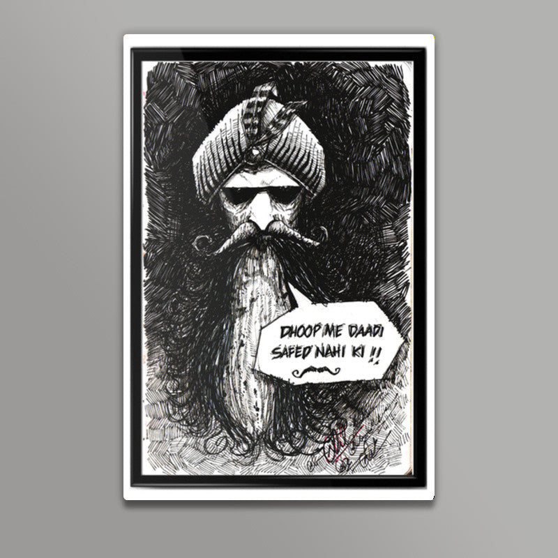 PIRATES CARICATURE  Wall Art