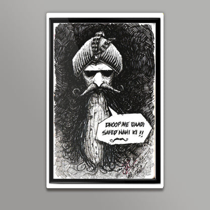 PIRATES CARICATURE  Wall Art