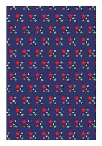 Floral Pattern Blue Art PosterGully Specials