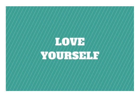 LOVE YOURSELF Wall Art