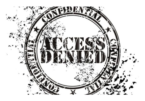 PosterGully Specials, Access Denied Wall Art