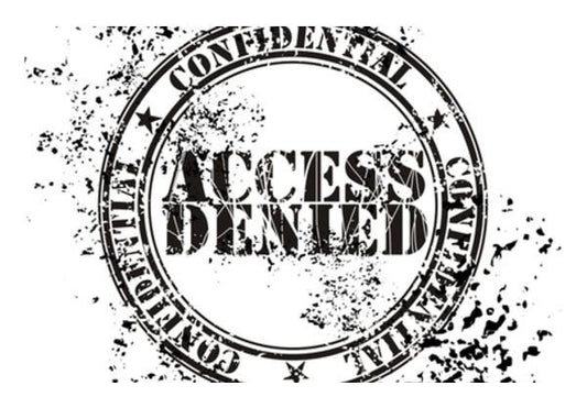 PosterGully Specials, Access Denied Wall Art