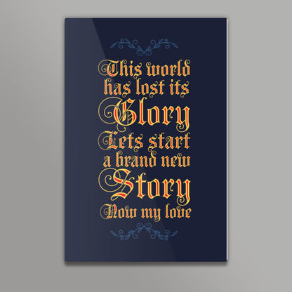 A new story Wall Art