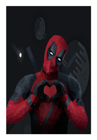 Deadpool Artwork Art PosterGully Specials