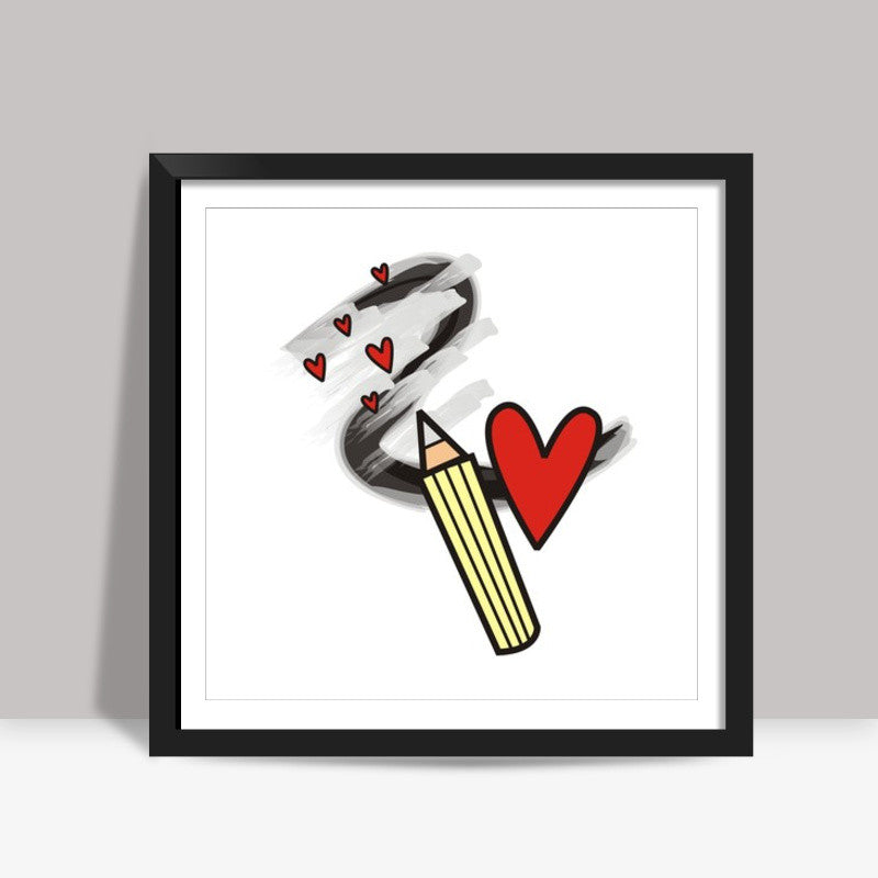 lets Draw! Square Art Prints