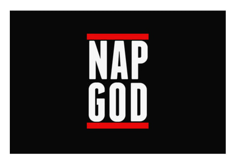 NAP GOD | Eminem | Funny Typography Wall Art