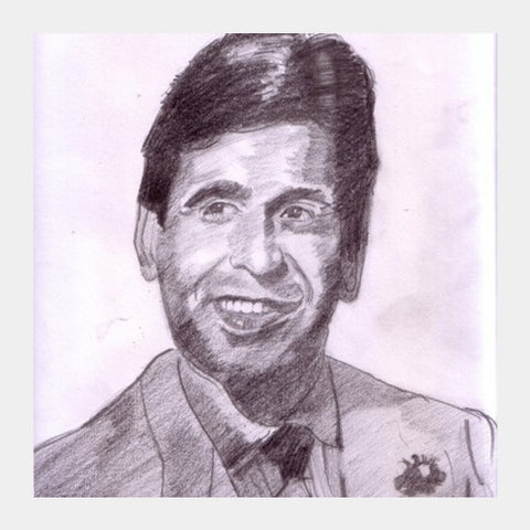 Square Art Prints, Bollywood superstar Dilip Kumar excelled in comic, tragic and melodramatic roles Square Art Prints